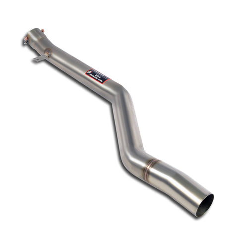 Supersprint F30 330i (B48) Stainless Front Center Pipe - Non-Resonated