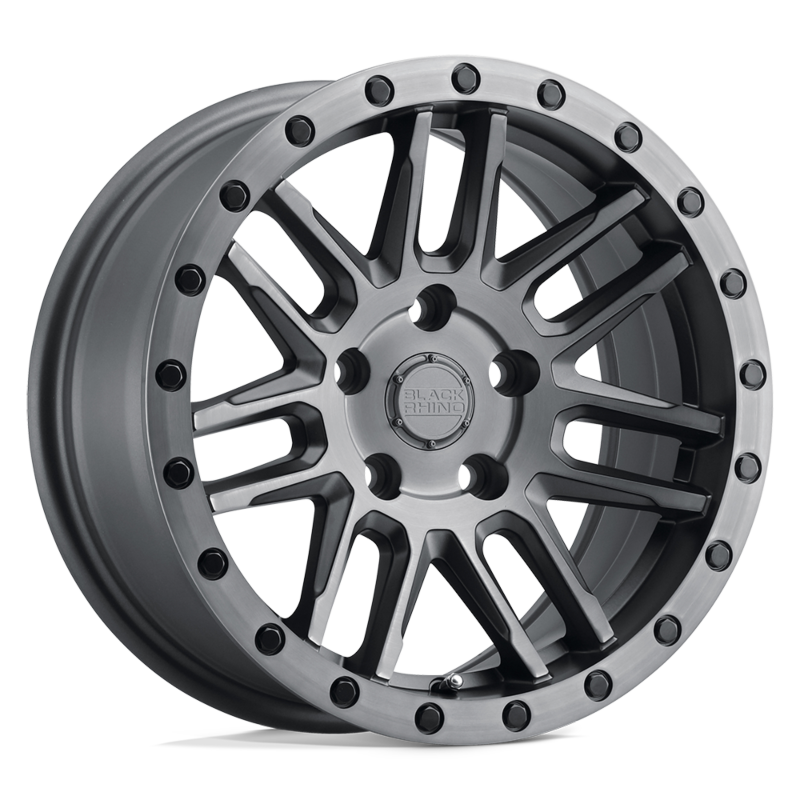 Black Rhino ARCHES Matte Brushed Gunmetal Blk Blt 20x9.5 0 5x150mm 110.1mm