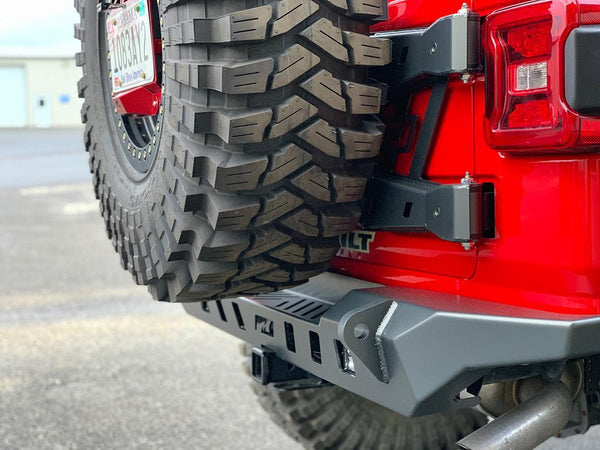 Motobilt Spare Tire Carrier for Jeep Wrangler 2018 + JL