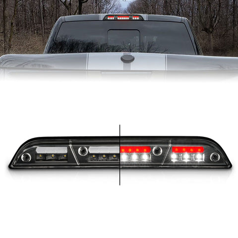 ANZO 2015 - 2023 Ford F-250 - F-550 / 2019 - 2023 Ranger LED Third Brake Light - Black Housing/Clear Lens