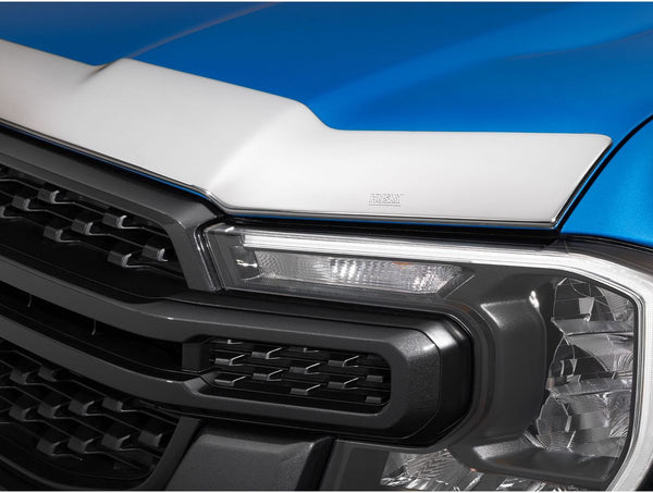 Husky Liners 2024 + Ford Ranger Aeroskin Hood Protector - Chrome