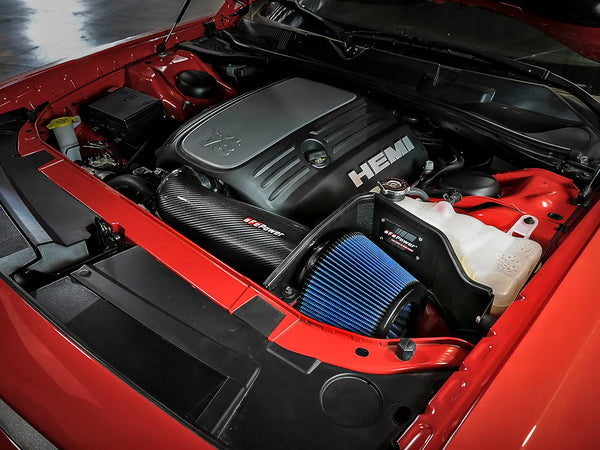 aFe MagnumFORCE Intakes Stage-2 P5R Carbon Fiber AIS 2011 - 2023 Dodge Challenger/Charger V8-5.7L Hemi