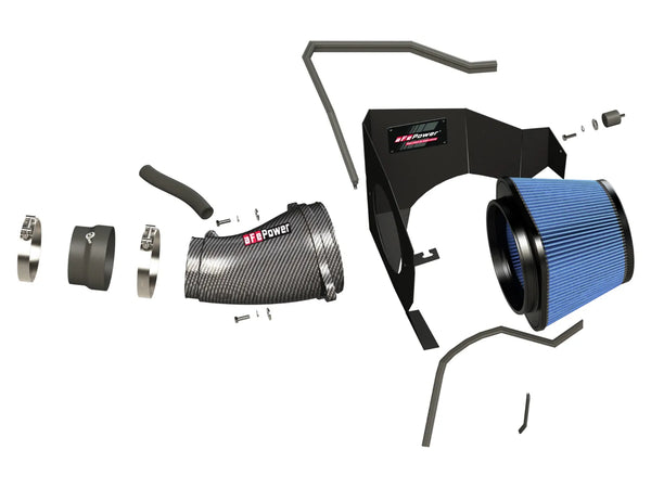 aFe MagnumFORCE Carbon Fiber Intake Stage-2 Pro 5R 2011 - 2023 Dodge Challenger/Charger SRT-8 V8 6.4L
