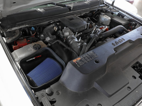 aFe 2011 - 2016 GM Silverado / Sierra 2500/3500HD (6.6L V8) MagnumFORCE Intake Stage-2 Pro 5R