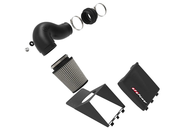aFe Magnum FORCE Stage-2 Pro DRY S Cold Air Intake System 2010 - 2018 Ford Taurus SHO V6-3.5L (tt)