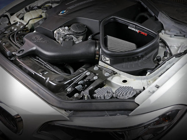 aFe Magnum FORCE Stage-2 Cold Air Intake System w/Pro Dry S Media 2012 - 2015 BMW 335i F30 / 2014 - 2016 435i F36 / 2016 - 2018 M2 F87 / 2014 - 2016 M235i F22/F23