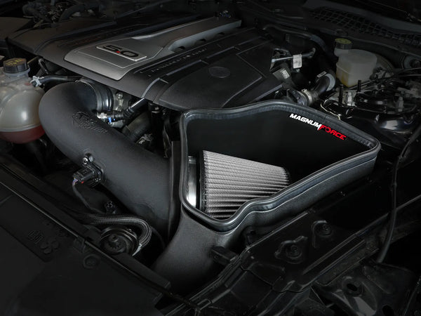 aFe Magnum FORCE Stage-2 Cold Air Intake System w/Pro Dry S Media 2018 - 2023 Ford Mustang GT