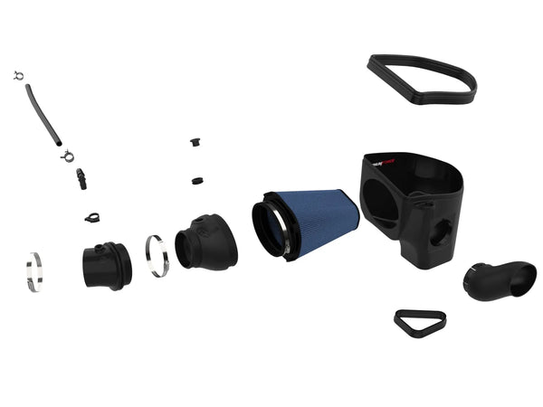 aFe 2019 - 2023 Dodge Challenger SRT Hellcat (Redeye/Widebody/Jailbreak/SuperStock) V8-6.2L (sc) Magnum FORCE Stage2 Cold Air Intake System w/Pro 5R