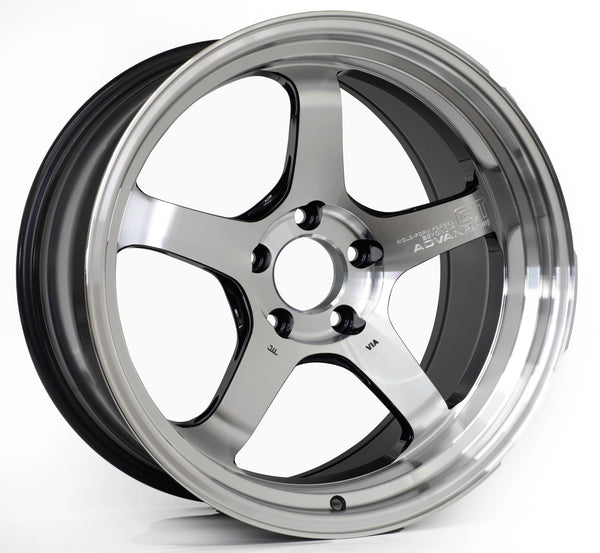 Advan GT Beyond-R 18X9.5 / +45 Offset / 5x100 BC / 63mm Bore / Machining and Diamond Cutting