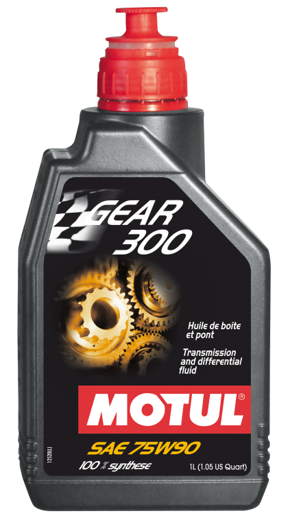 Motul 1L Transmission GEAR 300 75W90 - Synthetic Ester (12 Pack)