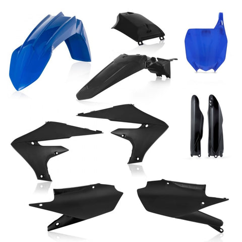 Acerbis 2019 - 2023 Yamaha YZ250F/YZ450FX/  2021 - 2023 YZ250FX/  2018 - 2022 YZ450F Full Plastic Kit - Black