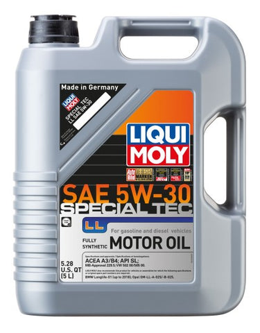 LIQUI MOLY 5L Special Tec LL Motor Oil SAE 5W30 ( 4 Pack )