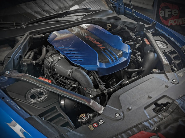 aFe 2018 - 2023 Kia Stinger / 2019 - 2015 G70 V6-3.3L (tt) MagnumFORCE Intakes Stage-2 Pro DRY S