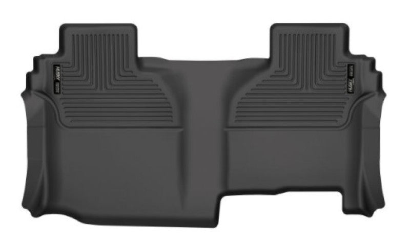 Husky Liners 2019 - 2025 Silverado/Sierra 1500/2500/3500 Double Cab X-ACT 2nd Seat Floor Liner - BLK