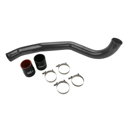 Wehrli 2017 - 2019 Chevrolet 6.6L L5P Duramax Driver Side 3in Intercooler Pipe - Gloss Black / WcFab Grey / Bengal Blue / Gloss White / Red / Teal