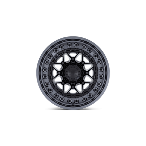 Black Rhino ALPHA Matte Black W/ Gunmetal Lip 17x9 0 6x139.7mm 106.1mm