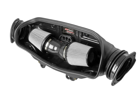 aFe 2020 + Corvette C8 Track Series Carbon Fiber Cold Air Intake System With Pro DRY S Filters