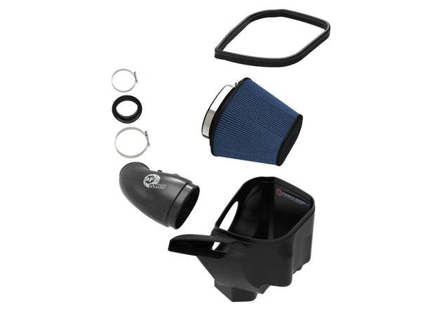 aFe 2012 - 2021 Jeep Grand Cherokee / 2018 - 2024 Durango SRT 392 6.4L Track Series Carbon Fiber Cold Air Intake System w/Pro 5R Filter