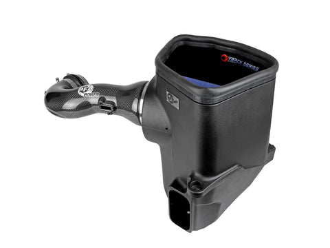 aFe 2019 - 2024 Silverado / Sierra 1500 5.3L/6.2L Track Series Carbon Fiber Cold Air Intake System With Pro 5R Filters