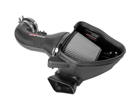 aFe 2017 - 2024 Chevrolet Camaro ZL1 (6.2L-V8) Track Series Carbon Fiber Intake CAI System w/ Pro-DRY S Filters