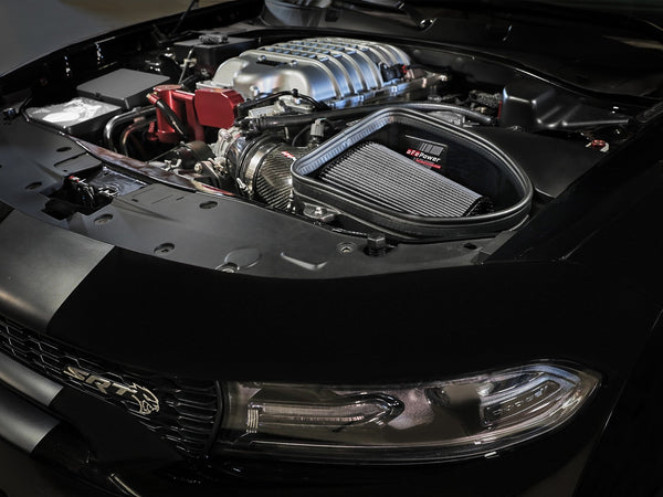 aFe Dodge Charger SRT Hellcat Redeye 2021 - 2023 V8-6.2L Track Series Stage-2 Carbon Fiber Intake System