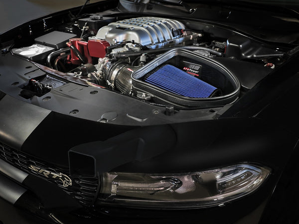 aFe Dodge Charger SRT Hellcat Redeye 2021 + V8-6.2L Track Series Stage-2 Carbon Fiber Intake Pro 5R