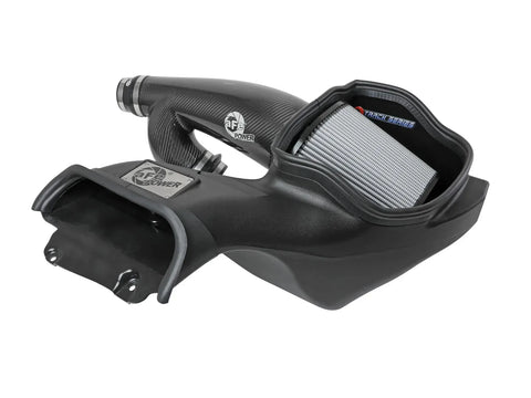 aFe 2021 - 2024 Ford F150 Raptor Track Series Carbon Fiber Cold Air Intake System w/ Pro DRY S Filter