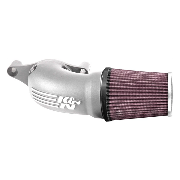 K&N 2017 - 2021 Harley Davidson Touring Models Performance Air Intake System Silver