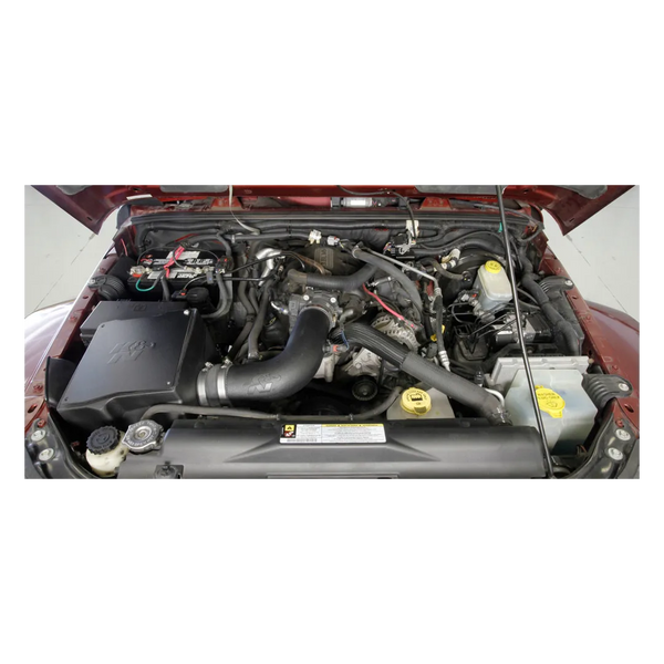 K&N 2007 - 2011 Jeep Wrangler 3.8l V6 - Performance Air Intake System + Snorkel