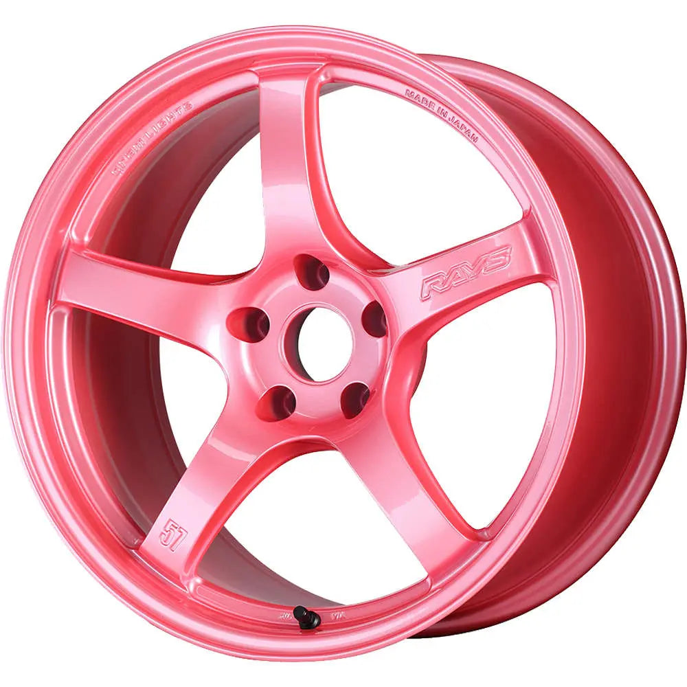 Gram Lights 57CR 19x10.5 +35 5x112 Sakura Pink Wheel