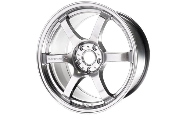 Gram Lights 57DR 17x9.0 +38 5x114.3 Grace Silver Wheel