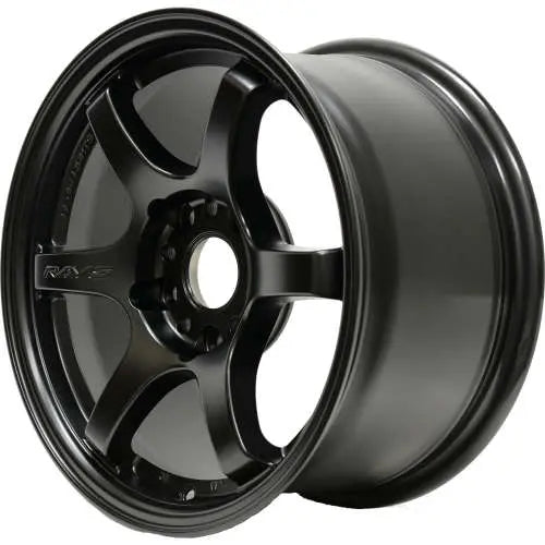 Gram Lights 57DR 19x9.5 +25 5x114.3 Semi Gloss Black Wheel