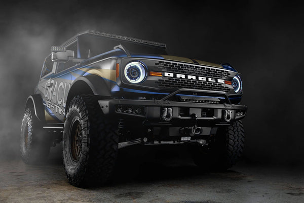 Oracle 2021+ Ford Bronco Oculus Bi-LED Projector Headlights - ColorSHIFT