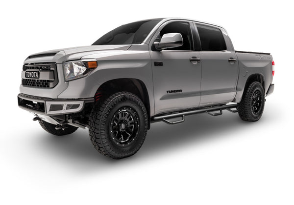 N-Fab Nerf Step 2007 - 2021 Toyota Tundra CrewMax 5.6ft Bed - Tex. Black - Bed Access - 3in