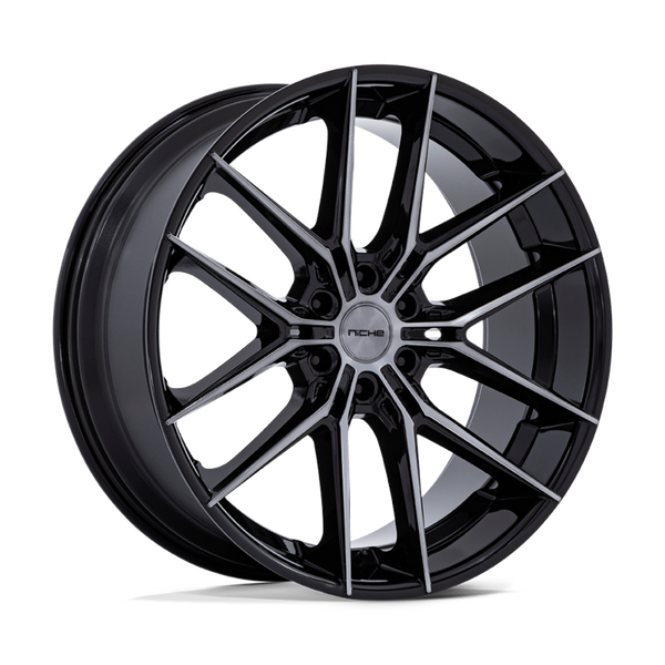 Niche NC280 PRODIGY 6 Gloss Black Dark Tinted Clear 26x10 +20 6x139.7mm 106.1mm