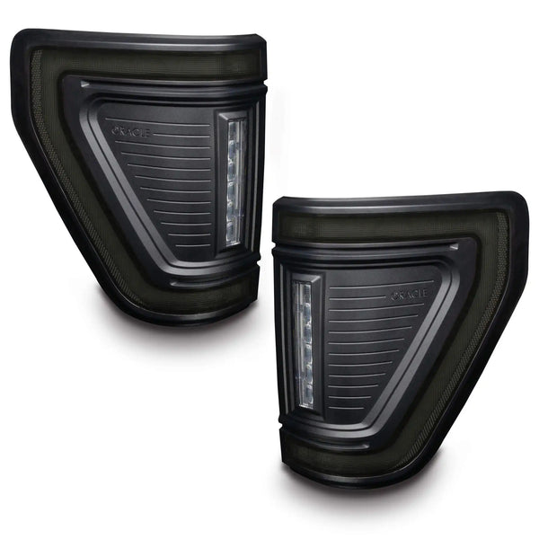 Oracle Lighting 2021 - 2024 Ford F-150 (Black Series) Flush Style LED Tail Lights