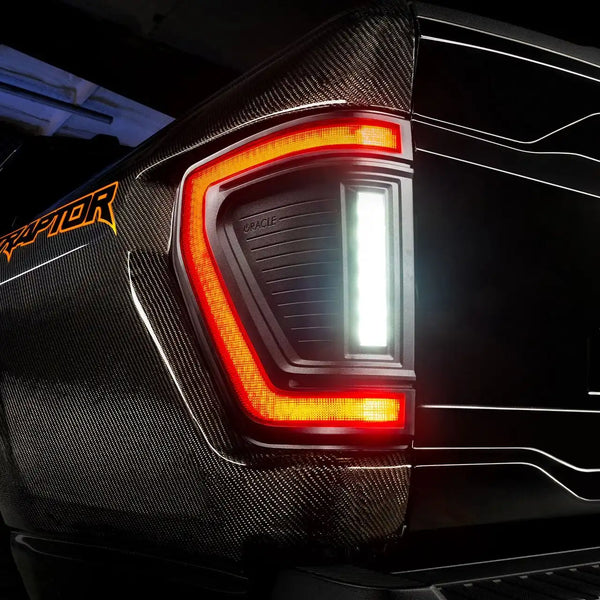 Oracle Lighting 2021 - 2024 Ford F-150 (Black Series) Flush Style LED Tail Lights
