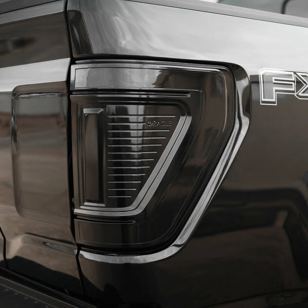 Oracle Lighting 2021 - 2024 Ford F-150 (Black Series) Flush Style LED Tail Lights