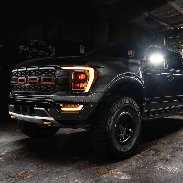 Oracle 2021 - 2025 Ford F-150 LED Off-Road Side Mirror Ditch Lights - Yellow