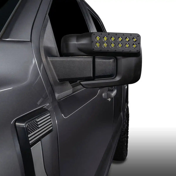 Oracle 2021 - 2025 Ford F-150 LED Off-Road Side Mirror Ditch Lights - Yellow