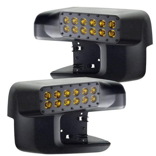 Oracle 2021 - 2025 Ford F-150 LED Off-Road Side Mirror Ditch Lights - Yellow