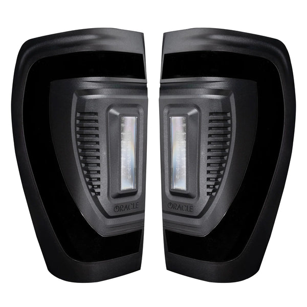 Oracle 2019 - 2026 GMC Sierra Black Series Flush Style LED Tail Lights - Factory Halogen