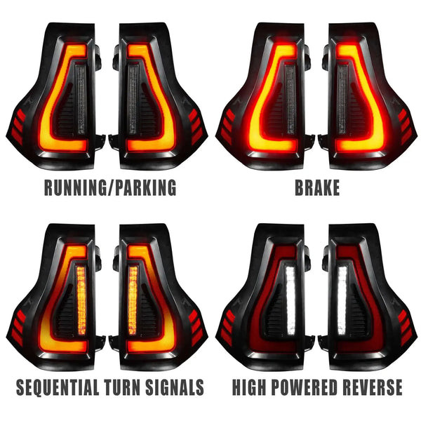 Oracle 2010 - 2023 Lexus GX460 and Toyota Prado Flush Lensless LED Tail Lights