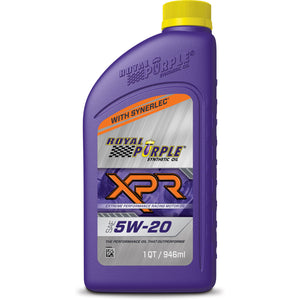 Royal Purple XPR Synthetic Extreme Performance 5W-20 Racing Oil - 1 Quart ( 6 Pack )