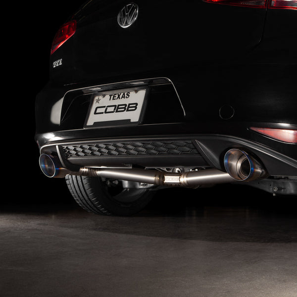 Cobb 2015 - 2017 Volkswagen GTI (MK7) Titanium Cat-Back Exhaust System