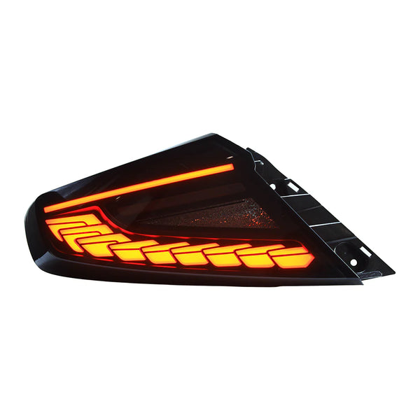OLM Phantom-Spec LED Taillights (Smoke Lens White Optic) - 2022+ WRX
