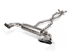 Akrapovic 2020+ Mercedes-AMG GLE 63S Coupe Evolution Line w/ and w/o Hitch- Titanium Exhaust