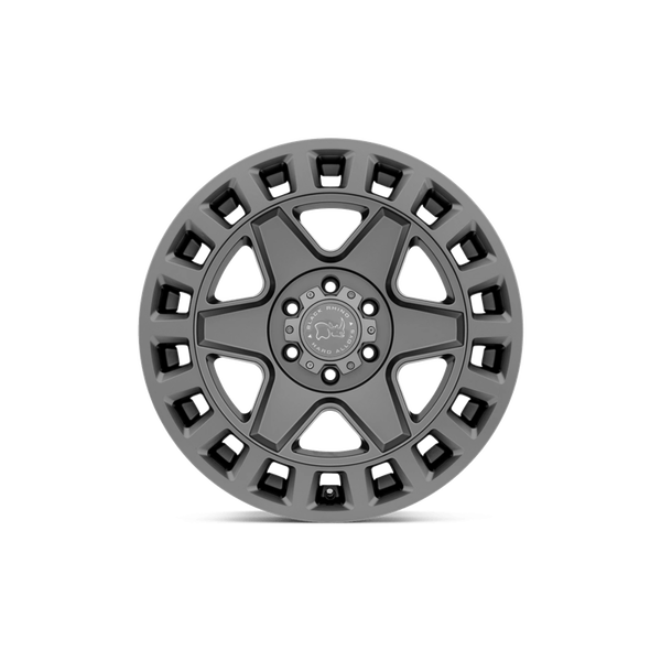 Black Rhino YORK Matte Gunmetal 17x8 +35 5x120mm 76.1mm