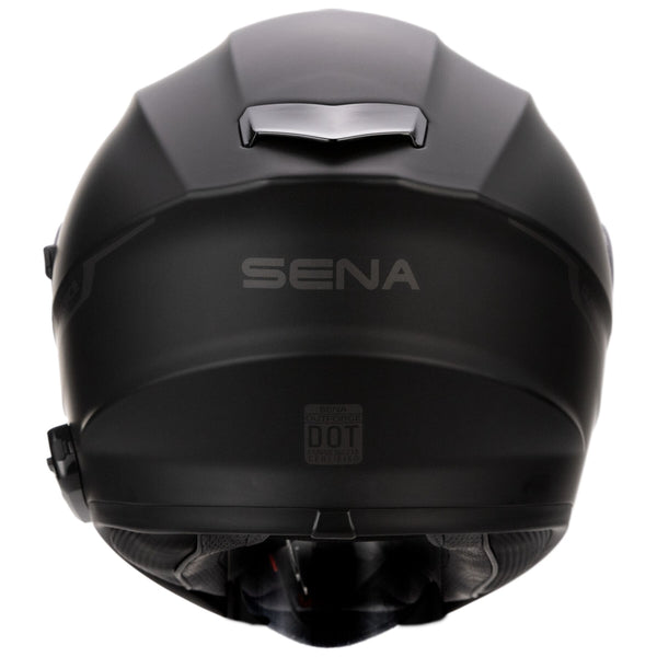 Sena Technologies Outforce Bluetooth Helmet ( Matte Black / Glossy White )