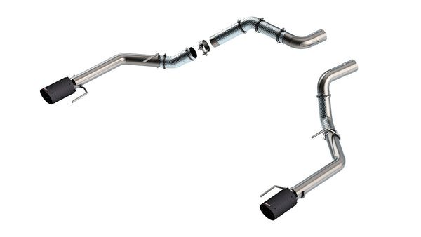 Borla 2021-2026 Ford F-150 Raptor Carbon Fiber Tail Pipe Kit Part # 60727CFBA
